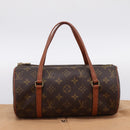 LOUIS VUITTON Monogram Papillon 26 Hand Bag M51386 LV Auth 201412V-12