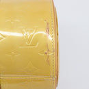 LOUIS VUITTON Monogram Vernis Bedford Hand Bag Beige M91006 LV Auth 201414-14