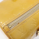 LOUIS VUITTON Monogram Vernis Bedford Hand Bag Beige M91006 LV Auth 201414-15