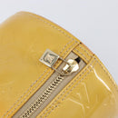 LOUIS VUITTON Monogram Vernis Bedford Hand Bag Beige M91006 LV Auth 201414-16