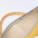 LOUIS VUITTON Monogram Vernis Bedford Hand Bag Beige M91006 LV Auth 201414-17