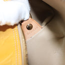 LOUIS VUITTON Monogram Vernis Bedford Hand Bag Beige M91006 LV Auth 201414-22