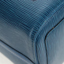 LOUIS VUITTON Epi Speedy 35 Hand Bag Toledo Blue M42995 LV Auth 201415V-15