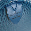 LOUIS VUITTON Epi Speedy 35 Hand Bag Toledo Blue M42995 LV Auth 201415V-18