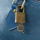 LOUIS VUITTON Epi Speedy 35 Hand Bag Toledo Blue M42995 LV Auth 201415V-19