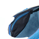 LOUIS VUITTON Epi Speedy 35 Hand Bag Toledo Blue M42995 LV Auth 201415V-24