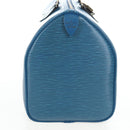 LOUIS VUITTON Epi Speedy 35 Hand Bag Toledo Blue M42995 LV Auth 201415V-3