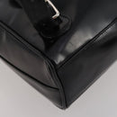GUCCI Backpack Patent Black Silver Auth 201416-17