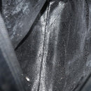 GUCCI Backpack Patent Black Silver Auth 201416-11