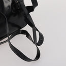 GUCCI Backpack Patent Black Silver Auth 201416-8