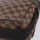 LOUIS VUITTON Damier Ebene Broadway Shoulder Bag N42270 LV Auth 201417-18