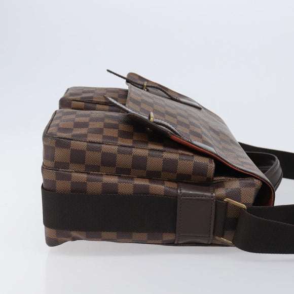 LOUIS VUITTON Damier Ebene Broadway Shoulder Bag N42270 LV Auth 201417