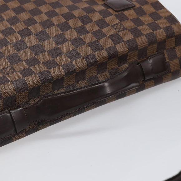 LOUIS VUITTON Damier Ebene Broadway Shoulder Bag N42270 LV Auth 201417