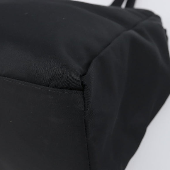 PRADA Hand Bag Nylon Black Auth 201421