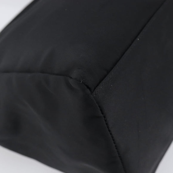PRADA Hand Bag Nylon Black Auth 201421