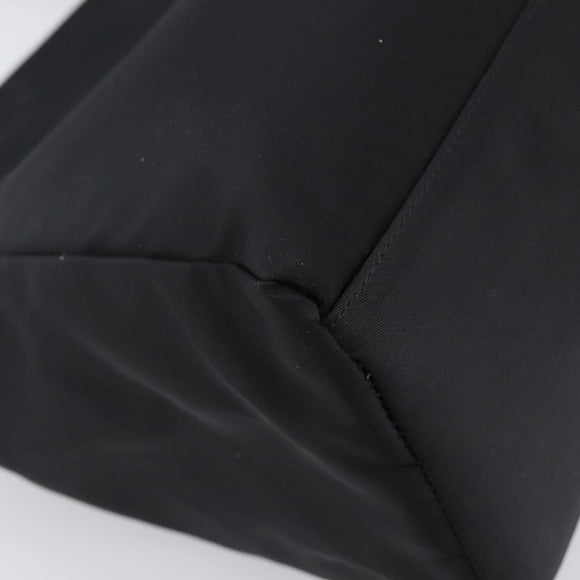 PRADA Hand Bag Nylon Black Auth 201421