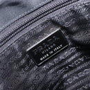 PRADA Hand Bag Nylon Black Auth 201421-19