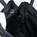 PRADA Hand Bag Nylon Black Auth 201421-21