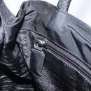 PRADA Hand Bag Nylon Black Auth 201421-22