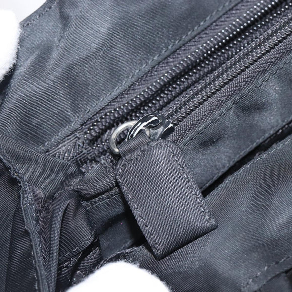 PRADA Hand Bag Nylon Black Auth 201421