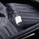 PRADA Hand Bag Nylon Black Auth 201421-11