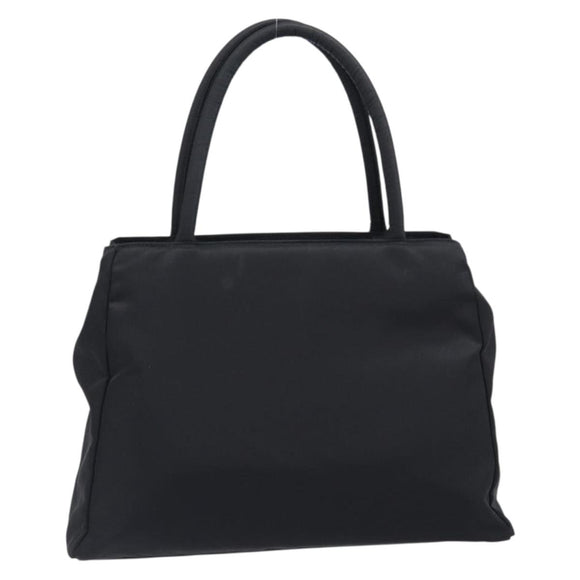 PRADA Hand Bag Nylon Black Auth 201421