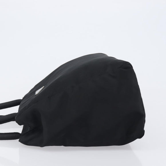 PRADA Hand Bag Nylon Black Auth 201421