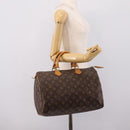 LOUIS VUITTON Monogram Speedy 35 Hand Bag M41524 LV Auth 201426-20