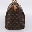 LOUIS VUITTON Monogram Speedy 35 Hand Bag M41524 LV Auth 201426-4
