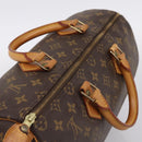 LOUIS VUITTON Monogram Speedy 35 Hand Bag M41524 LV Auth 201426-6
