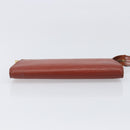 LOUIS VUITTON Epi Pochette Accessoires Pouch Brown M52983 LV Auth 201432-6