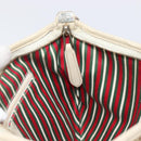 GUCCI GG Canvas Shoulder Bag Beige Gold Tone 169998 Auth 201433-21