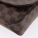 LOUIS VUITTON Damier Ebene District PM Shoulder Bag N41213 LV Auth 201434V-16