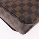 LOUIS VUITTON Damier Ebene District PM Shoulder Bag N41213 LV Auth 201434V-17