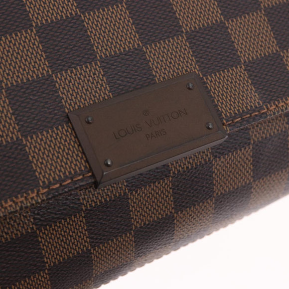 LOUIS VUITTON Damier Ebene District PM Shoulder Bag N41213 LV Auth 201434V