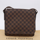 LOUIS VUITTON Damier Ebene District PM Shoulder Bag N41213 LV Auth 201434V-12