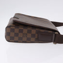 LOUIS VUITTON Damier Ebene District PM Shoulder Bag N41213 LV Auth 201434V-3