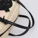 PRADA Hand Bag Nylon Pink Black Auth 201438-7