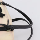 PRADA Hand Bag Nylon Pink Black Auth 201438-8
