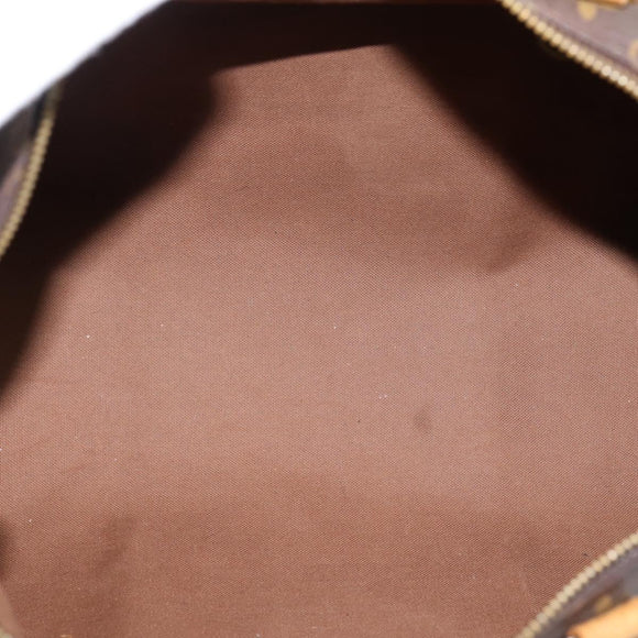 LOUIS VUITTON Monogram Speedy 35 Hand Bag M41524 LV Auth 201441