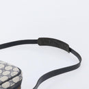 GUCCI GG Supreme Sherry Line Shoulder Bag PVC Navy Gold Auth 201446-14