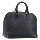LOUIS VUITTON Epi Alma Hand Bag Noir Black M52142 LV Auth 201447A-1