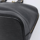 LOUIS VUITTON Epi Alma Hand Bag Noir Black M52142 LV Auth 201447A-15