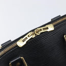 LOUIS VUITTON Epi Alma Hand Bag Noir Black M52142 LV Auth 201447A-10