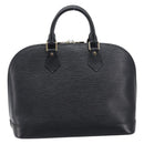 LOUIS VUITTON Epi Alma Hand Bag Noir Black M52142 LV Auth 201447A-13