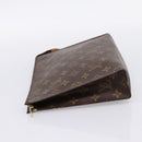LOUIS VUITTON Monogram Poche Toilette 26 Pouch M47542 LV Auth 201448-3