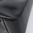 GUCCI Hand Bag Patent Leather 2way Black Silver 000 1013 0504 Auth 201452-9