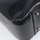 GUCCI Hand Bag Patent Leather 2way Black Silver 000 1013 0504 Auth 201452-18