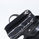 GUCCI Hand Bag Patent Leather 2way Black Silver 000 1013 0504 Auth 201452-10