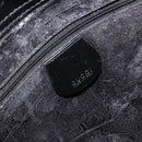 GUCCI Hand Bag Patent Leather 2way Black Silver 000 1013 0504 Auth 201452-20